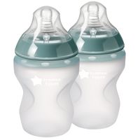 Tommee Tippee Closer To Nature Soft Feel Silicone Baby Bottle 260ml - 0M+
